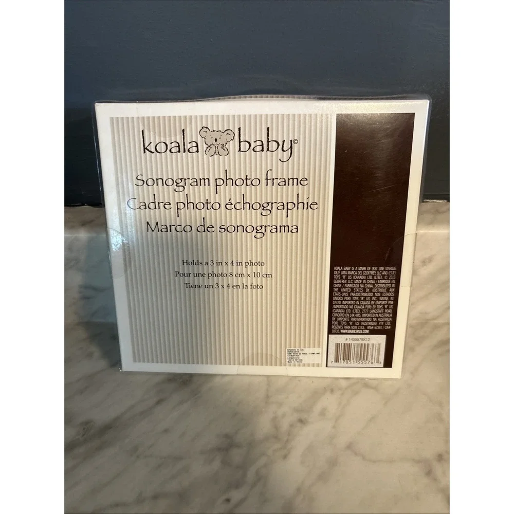 2 Baby Sonogram Picture Frames Love‎ at First Sight Baby Ultrasound Photo